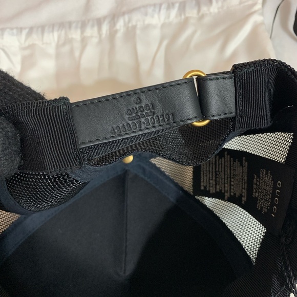 Gucci X Sega Leather Guccy Stars Baseball Hat Baseball Cap Beanie New - Picture 12 of 14